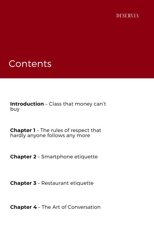 02 — Table of Contents
