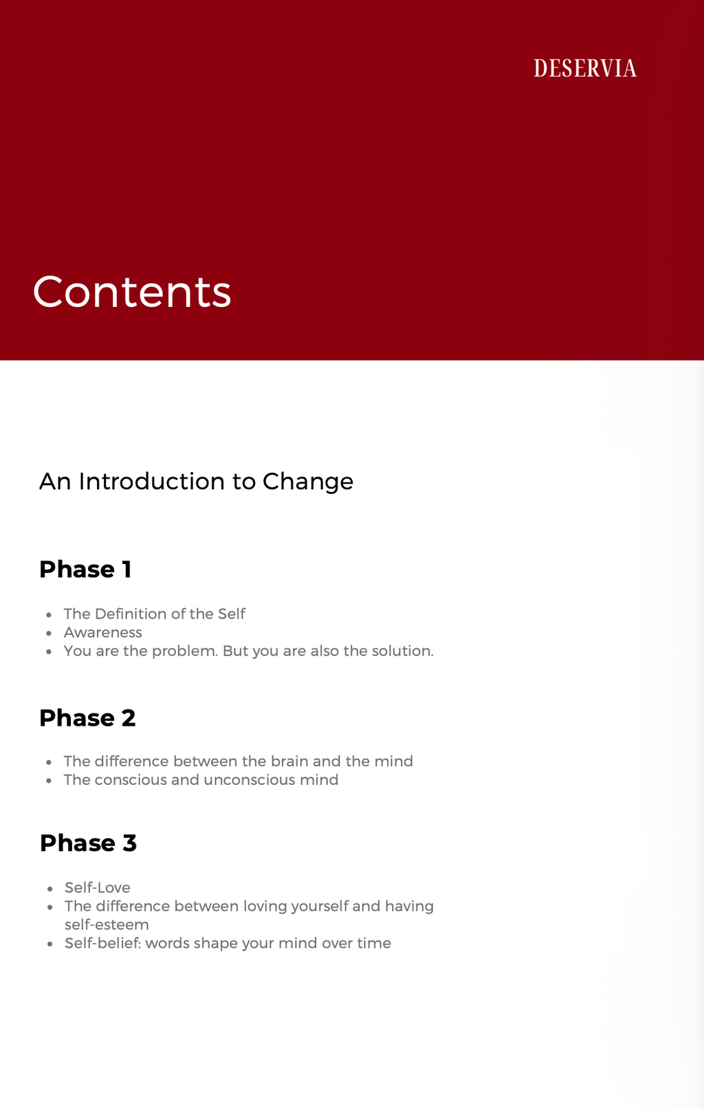 02 — Table of Contents